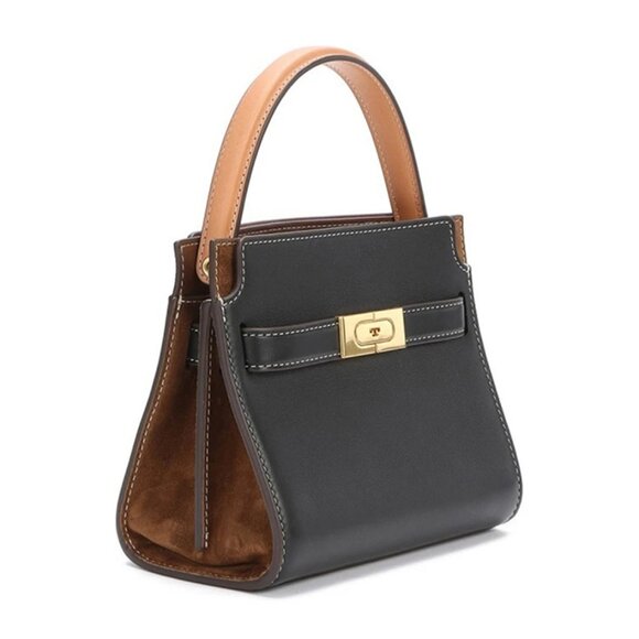 Tory Burch Petite Lee Radziwill Double Crossbody Bag – Black - Picture 3 of 13